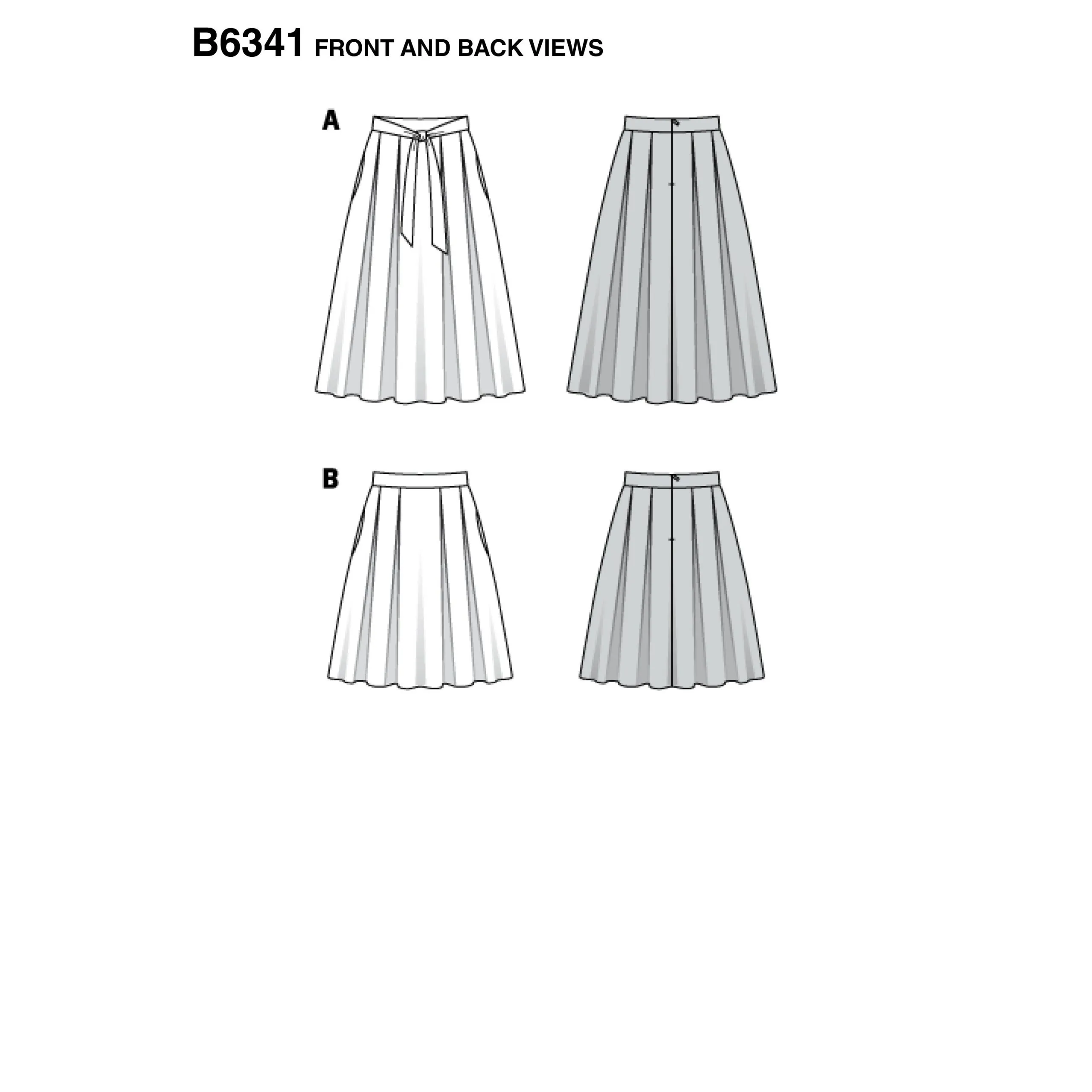 Burda Skirts 6341