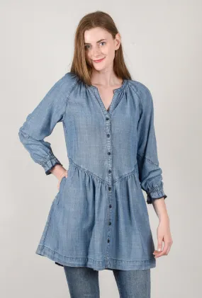 Button-Down Dress, Chambray