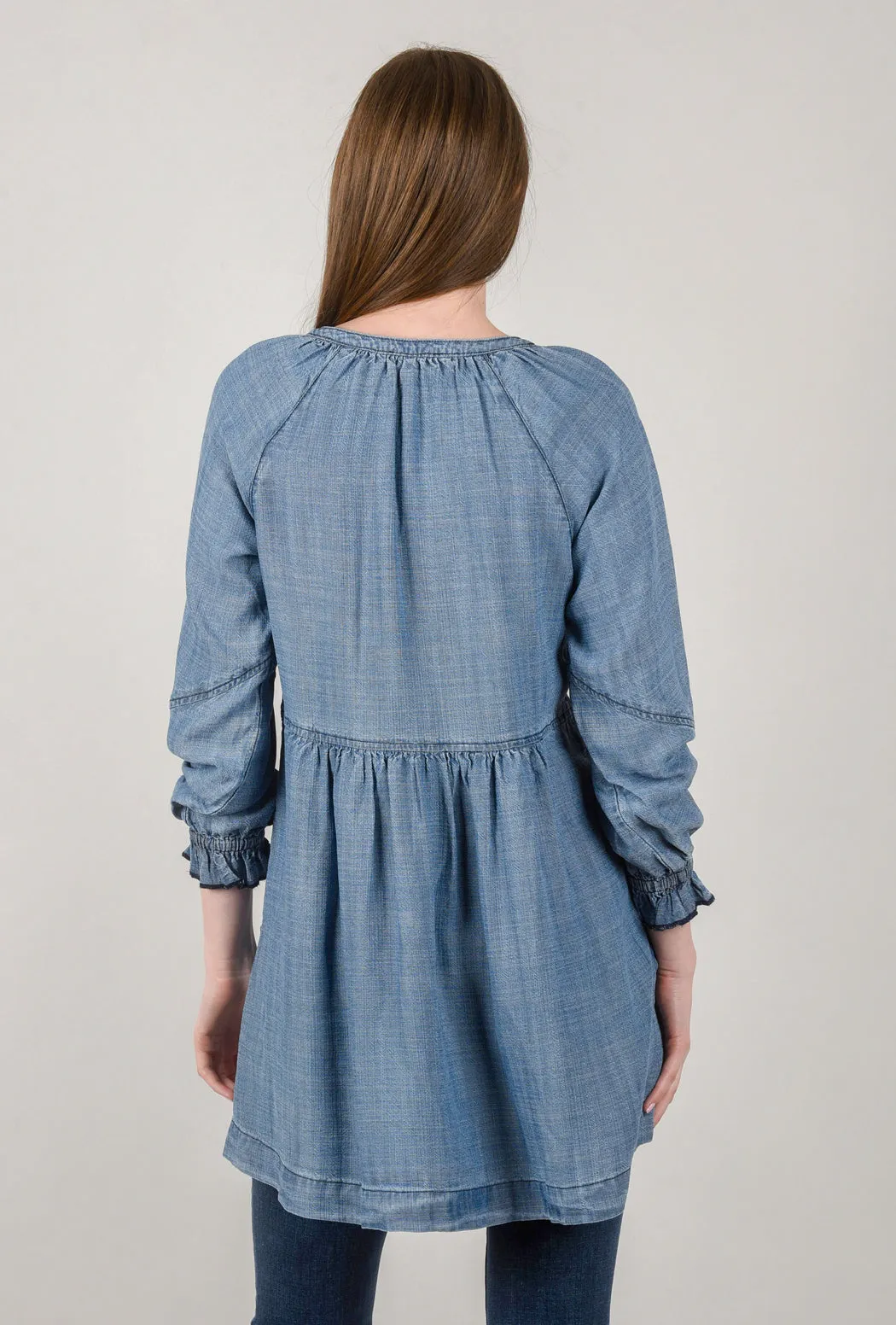 Button-Down Dress, Chambray