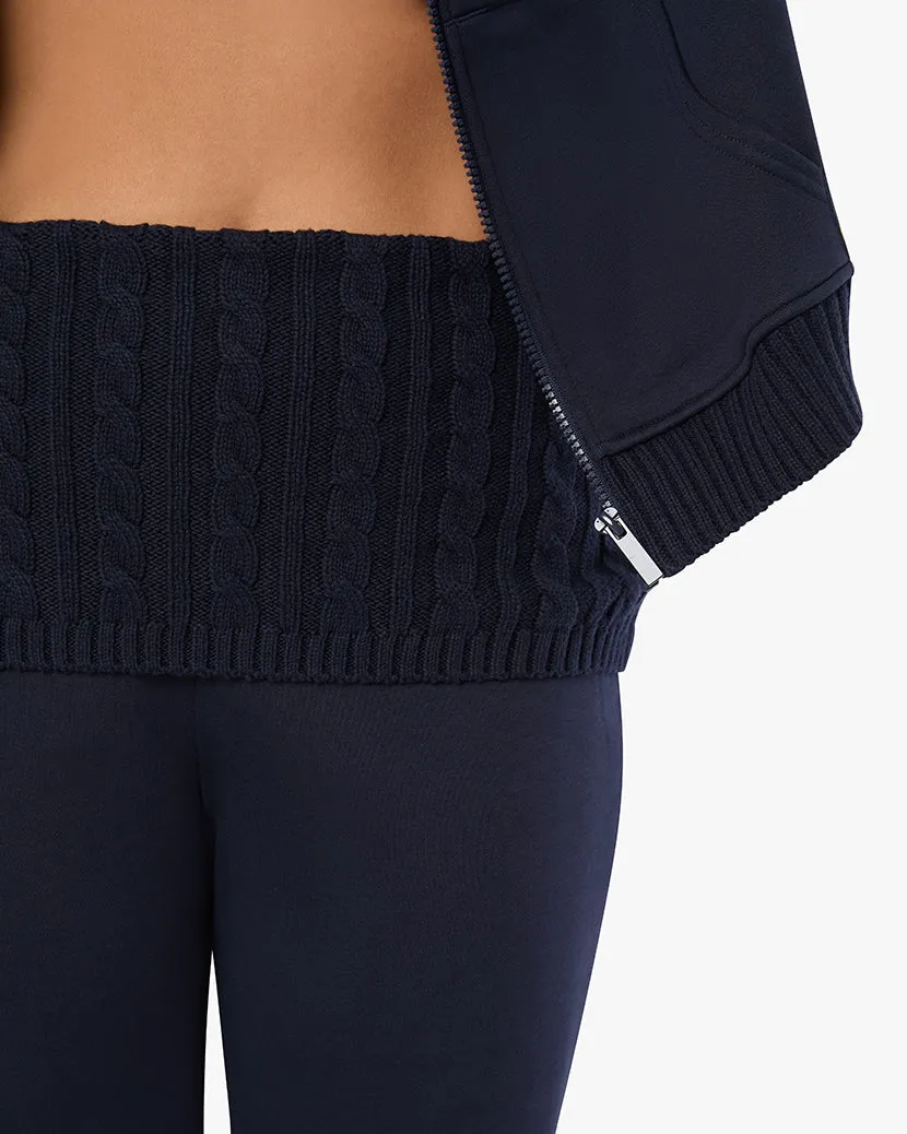 Cable Knit Roll Over Pant