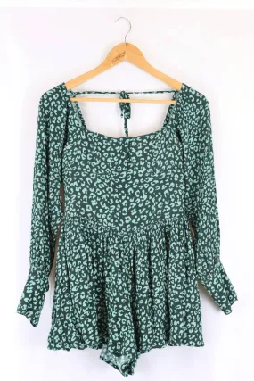 Charlie Holiday Green Playsuit 8