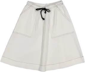 GS24440-WHITE DENIM-SKIRT LUELLA COUTURE