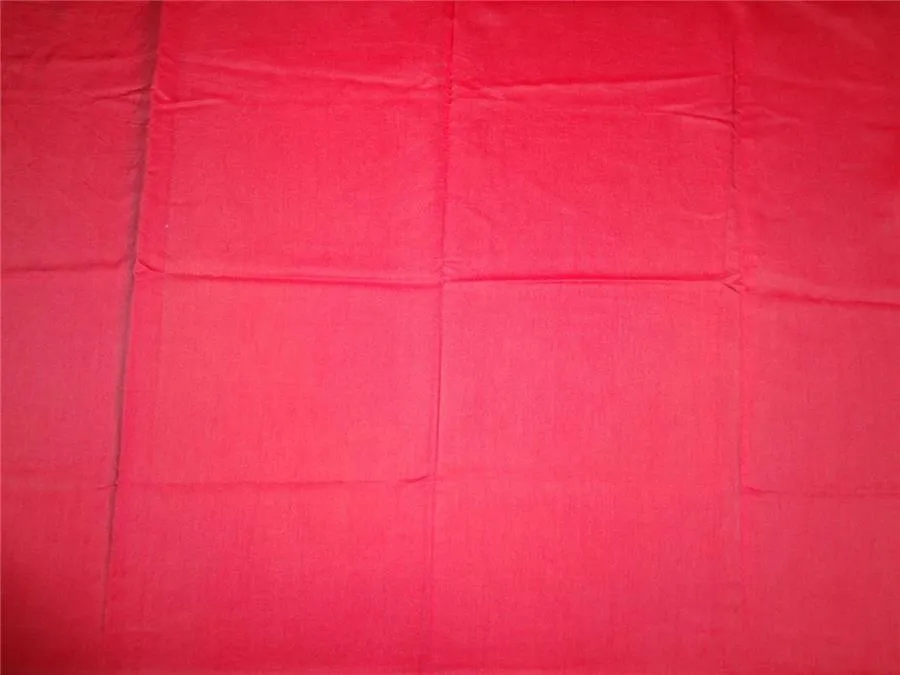 KORA TWILL FABRIC 50&quot; INCH WIDE RED COLOR