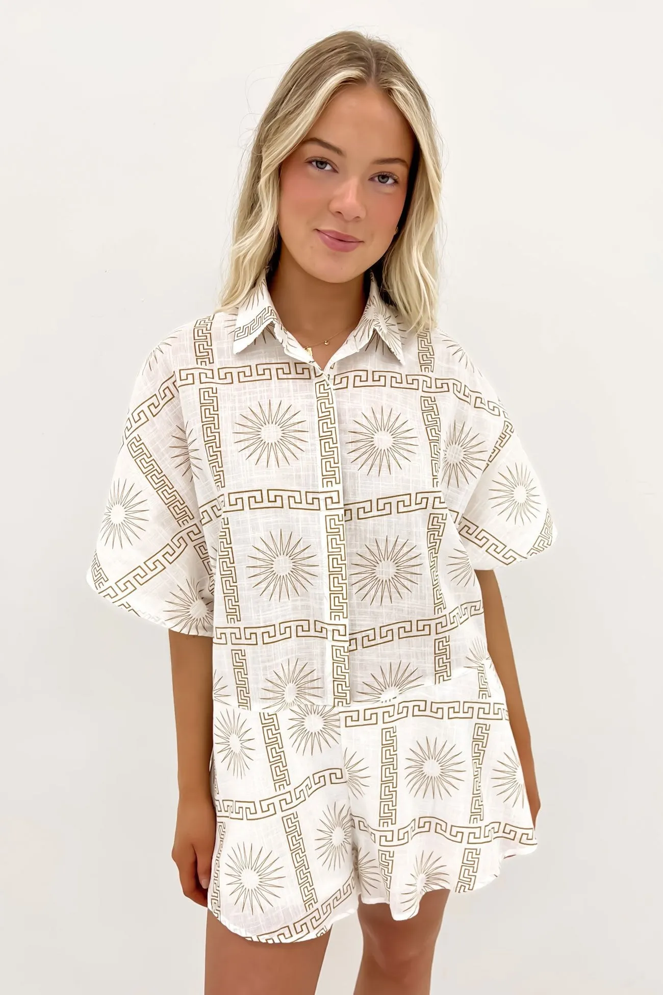 Lucia Playsuit Greek Sun