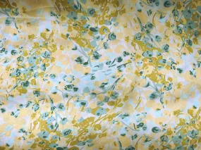 Lustre - Printed Silky Satin Fabric