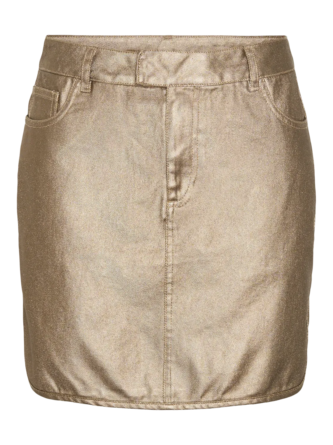 Nabia Short Skirt - Gold