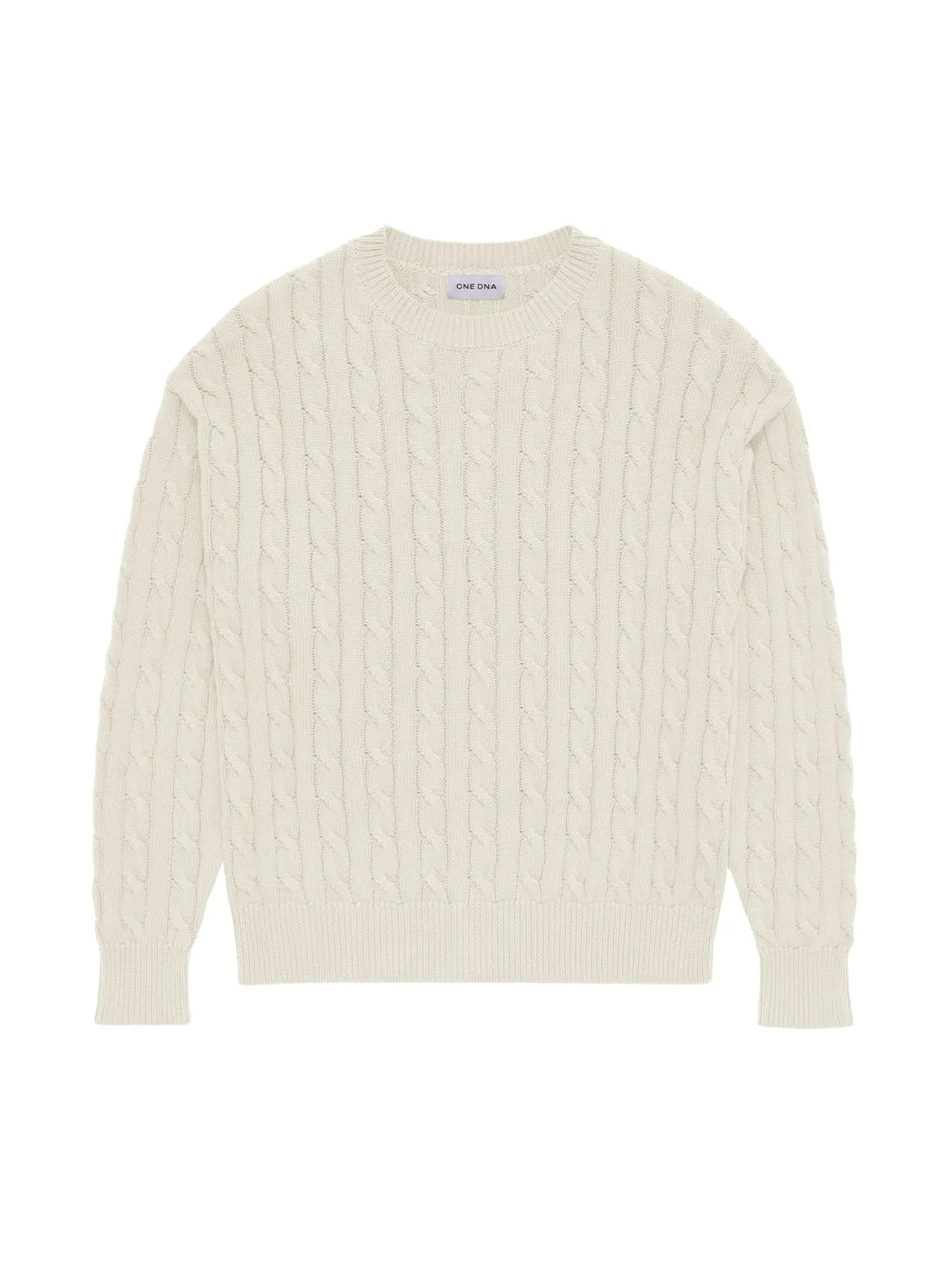 NEW: Cable Knit Sweater Cream