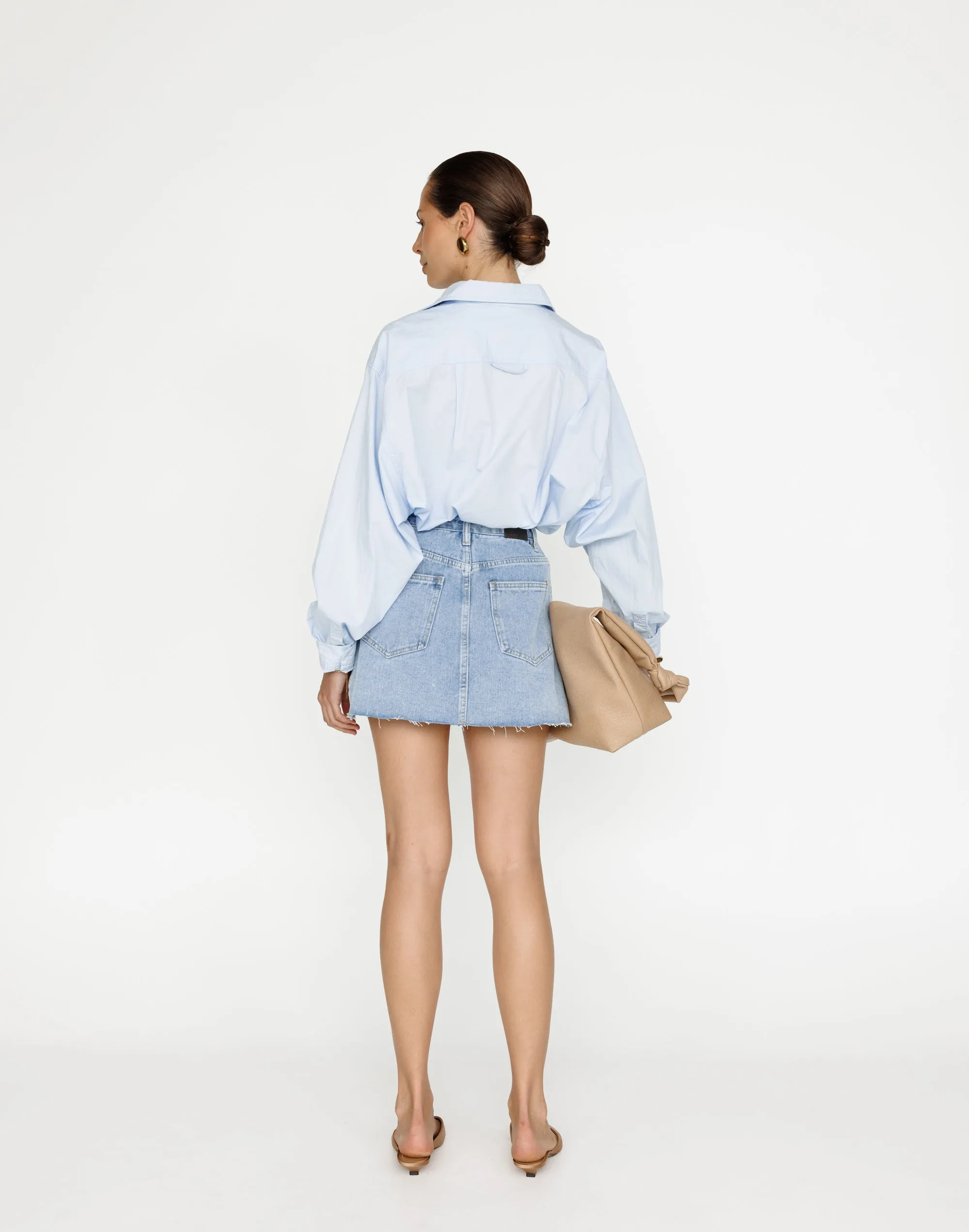 Okara Denim Skort (Light Vintage)