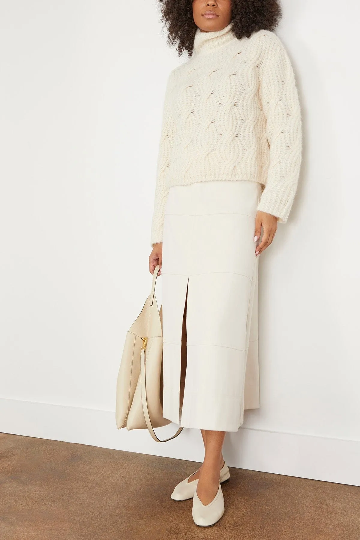 Opaline Knit Top in Cream