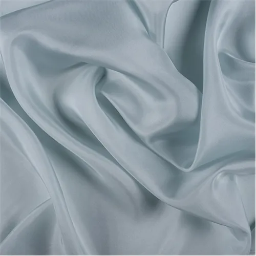 Runway Silks Pale Blue Silk Crepe de Chine Fabric