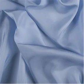 Runway Silks Sky Blue Silk Crepe de Chine Fabric