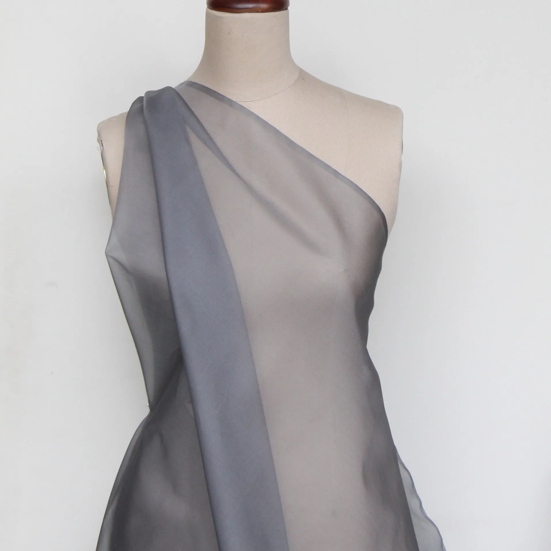 Smoky Org Organza