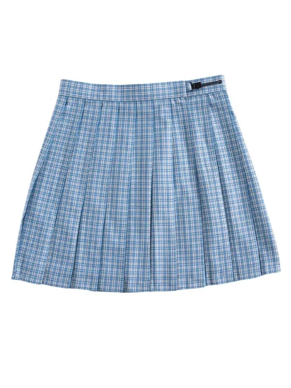 [Soft Blue] jk uniform skirt