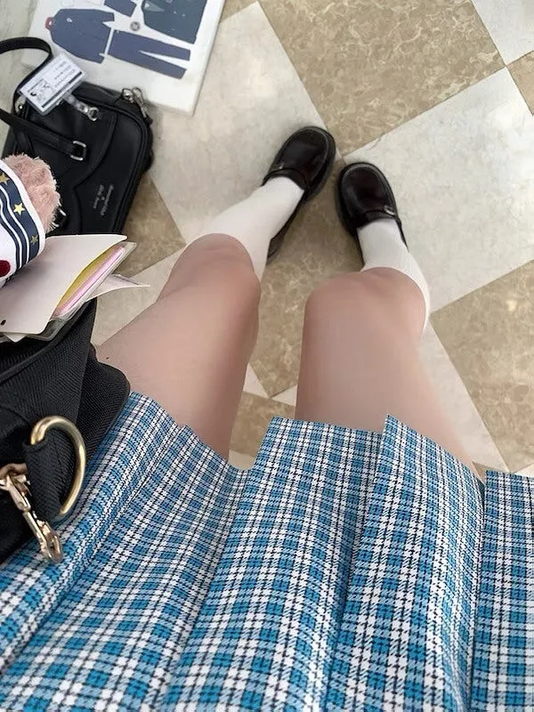 [Soft Blue] jk uniform skirt