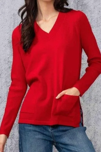 V-Neck Pullover