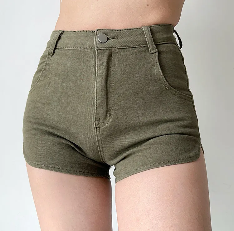 Wenkouban - Aura Denim Shorts