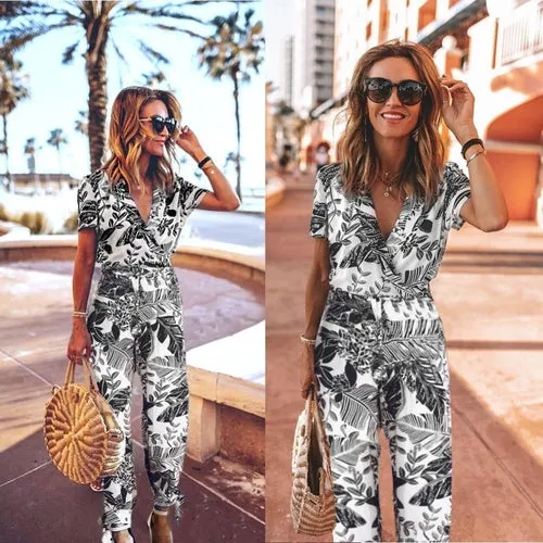 Women Beach Casual Rompers Womens Jumpsuit